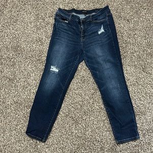 Judy Blue ankle slim fit jeans
